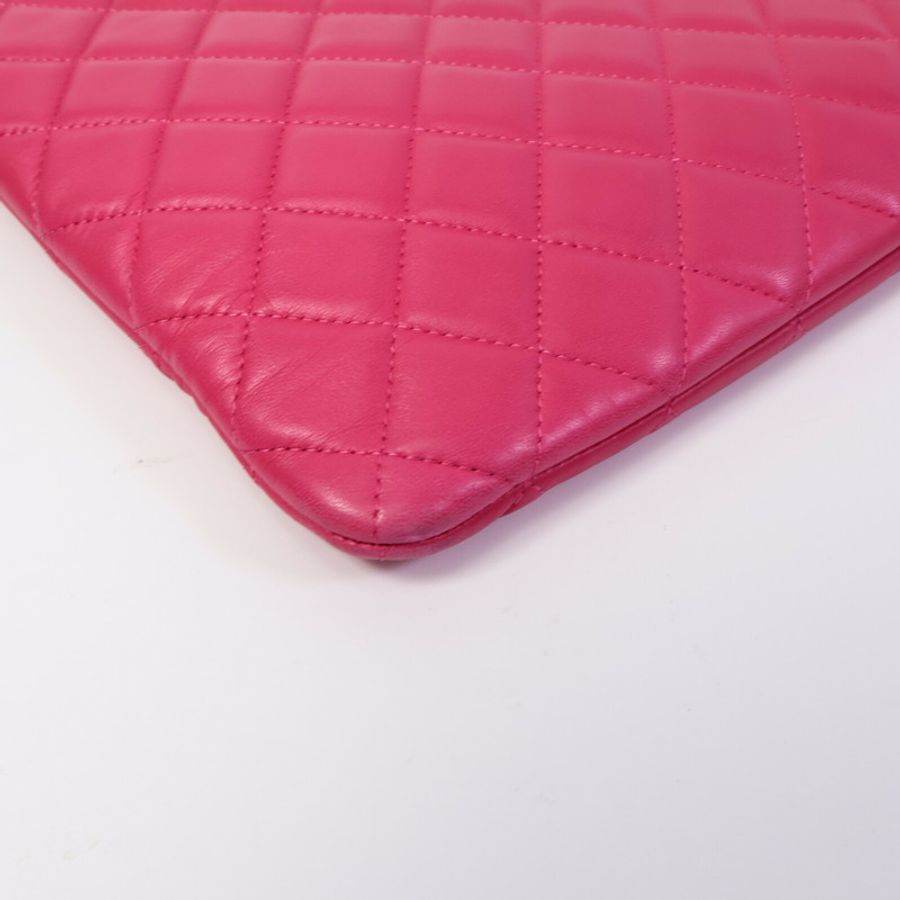 CHANEL 羊皮皮革Clutch手拿包-12