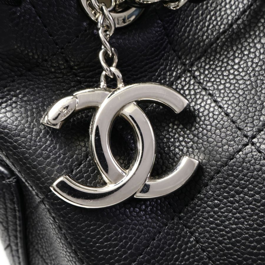 CHANEL 牛皮皮革CC Pocket Tote Bag手挽肩背兩用袋-6