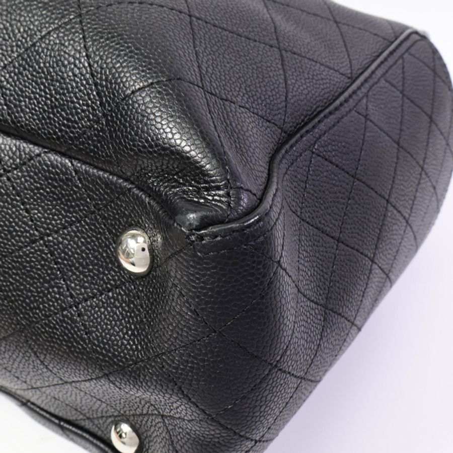 CHANEL 牛皮皮革CC Pocket Tote Bag手挽肩背兩用袋-9
