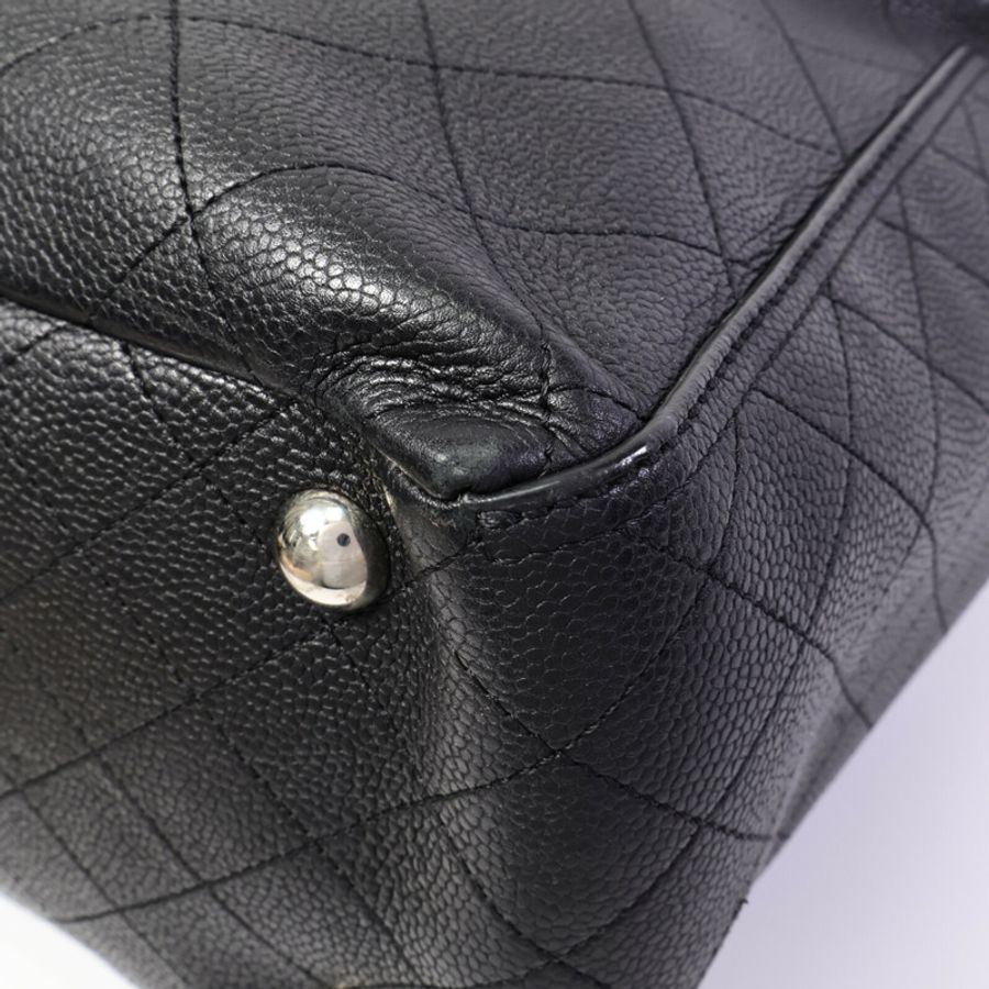 CHANEL 牛皮皮革CC Pocket Tote Bag手挽肩背兩用袋-11