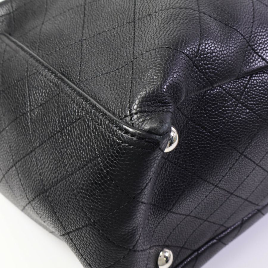 CHANEL 牛皮皮革CC Pocket Tote Bag手挽肩背兩用袋-12