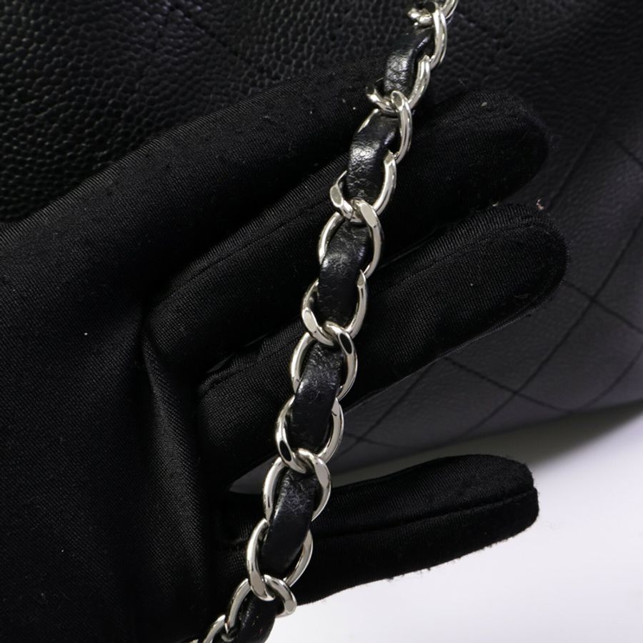 CHANEL 牛皮皮革CC Pocket Tote Bag手挽肩背兩用袋-13