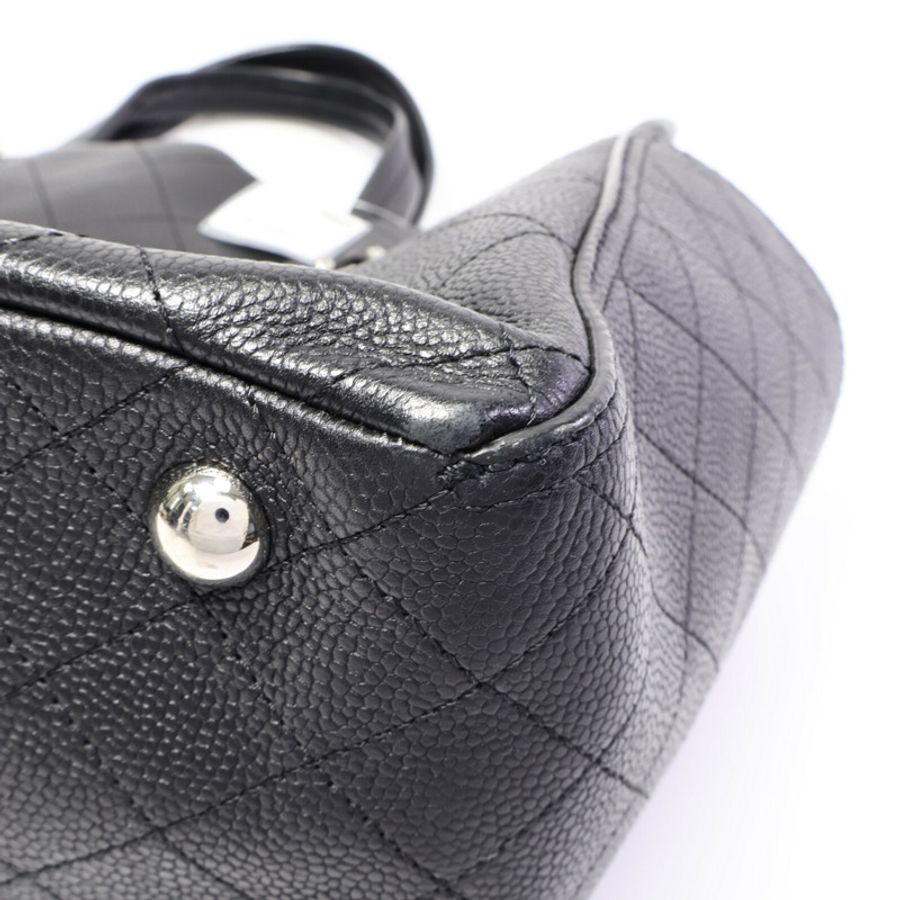 CHANEL 牛皮皮革CC Pocket Tote Bag手挽肩背兩用袋-15