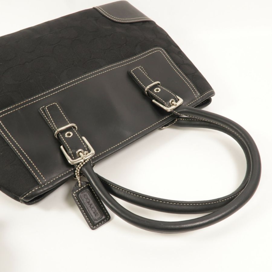 COACH 帆布Tote Bag手挽袋-6