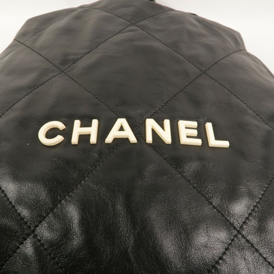 CHANEL 牛皮皮革Chanel 22 Backpack背包-8