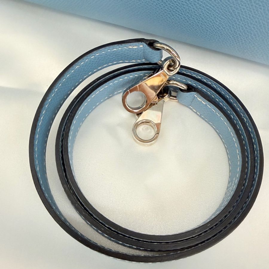 Hermes 75牛仔藍epsom Kelly28-31