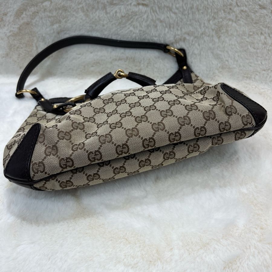 Gucci Horsebit 經典馬銜扣系列手提Hobo XC552-10
