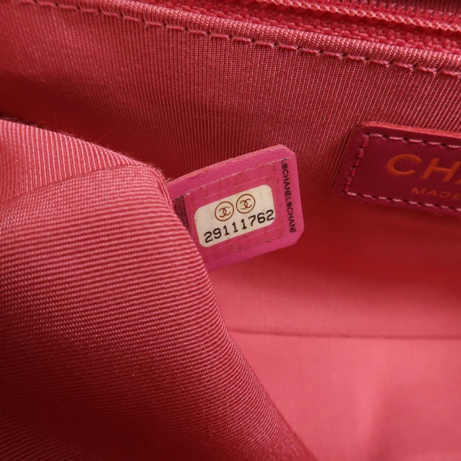 CHANEL 牛皮皮革In The Loop Medium Flap Bag鏈帶手挽肩背兩用袋-6