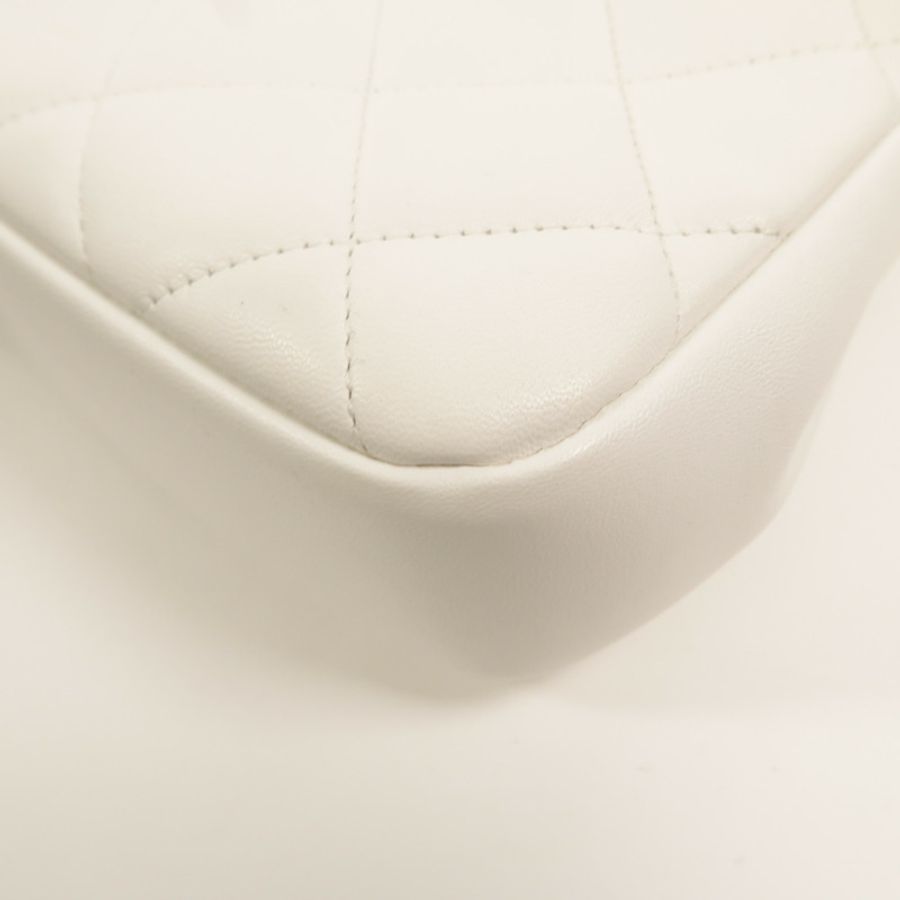 CHANEL 牛皮皮革In The Loop Medium Flap Bag鏈帶手挽肩背兩用袋-13