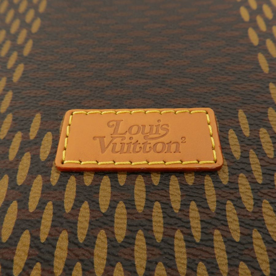 LOUIS VUITTON Monogram/Damier Giant LV x Nigo Mini Tote手挽袋-9