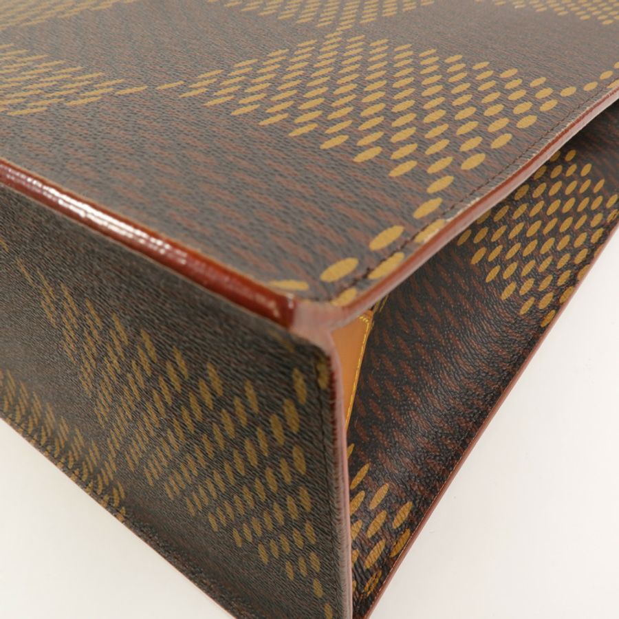 LOUIS VUITTON Monogram/Damier Giant LV x Nigo Mini Tote手挽袋-13