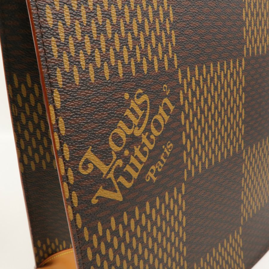 LOUIS VUITTON Monogram/Damier Giant LV x Nigo Mini Tote手挽袋-15