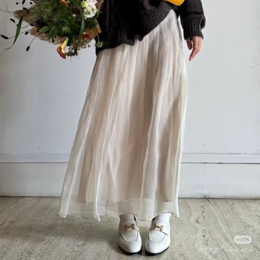 莉亞精品♡Hermes 白H樂福鞋 38.5 二手-1
