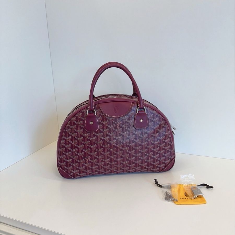 ✨Goyard|老花保齡球包/手提半月波士頓|99新-3