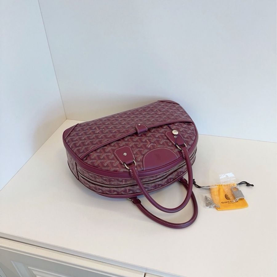 ✨Goyard|老花保齡球包/手提半月波士頓|99新-5