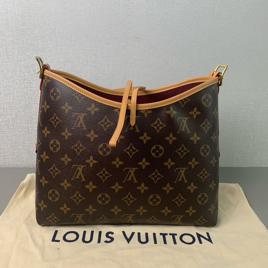 👜LV路易威登|carryall小號老花子母購物袋|芯片款99新-5