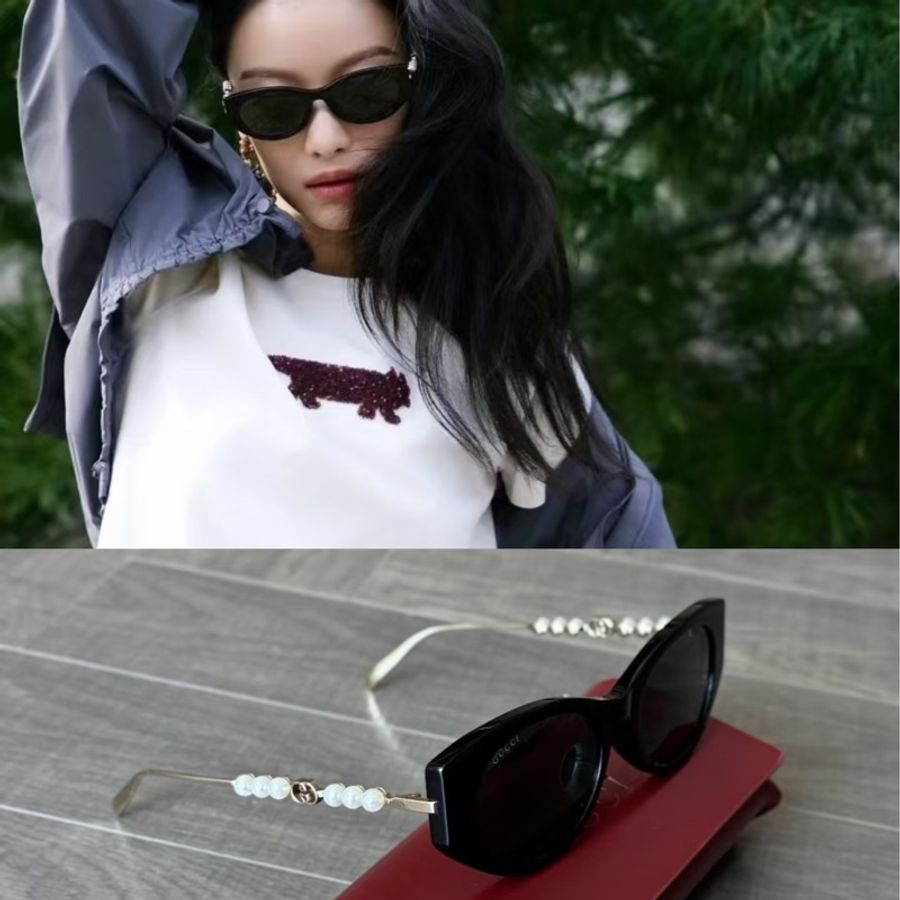 「M.Y精品」 gucci 古馳GG1970SA 蔡依林款 墨鏡 太陽/精品眼鏡-0