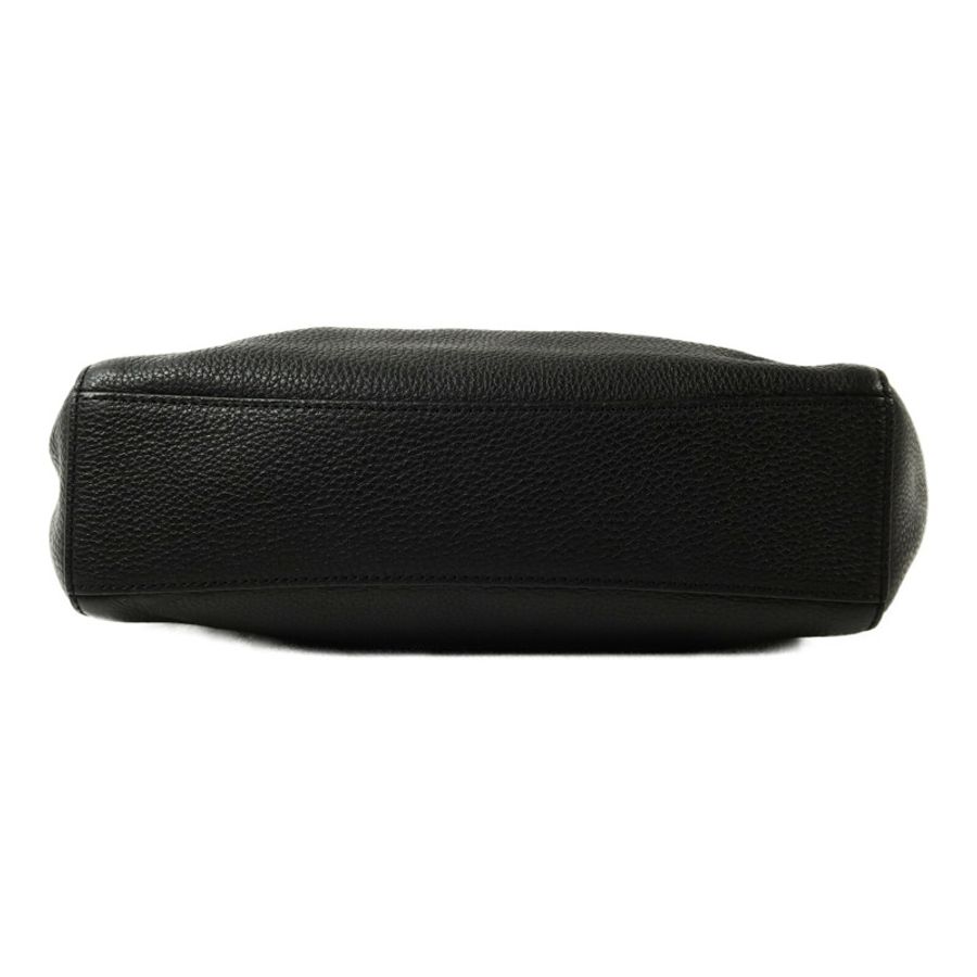 COACH 牛皮皮革2 Way Shoulder手挽肩背兩用袋-3