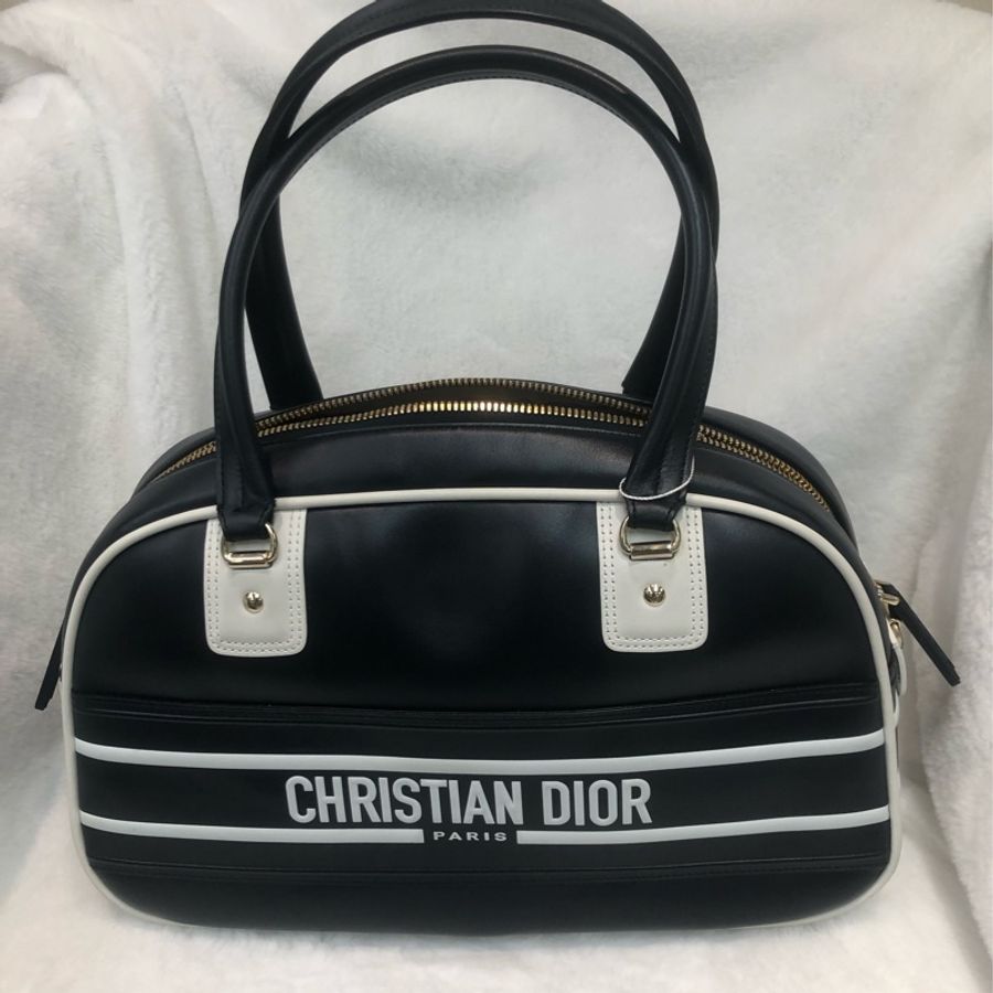 Dior 藍白色保齡袋 2Way XC548-0