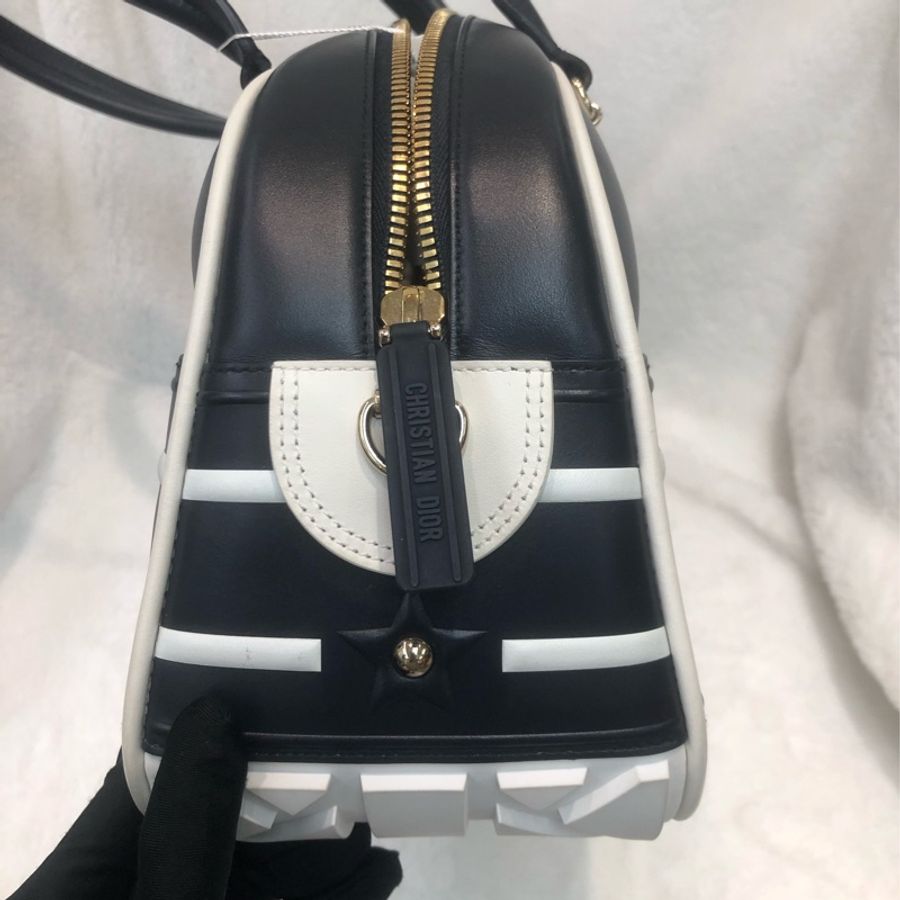 Dior 藍白色保齡袋 2Way XC548-3