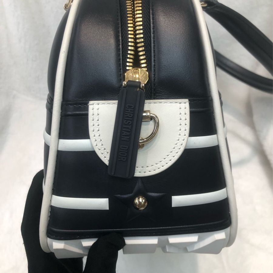 Dior 藍白色保齡袋 2Way XC548-4