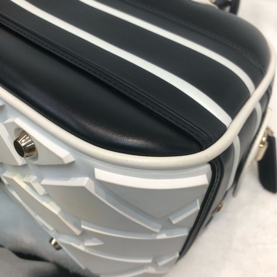 Dior 藍白色保齡袋 2Way XC548-13