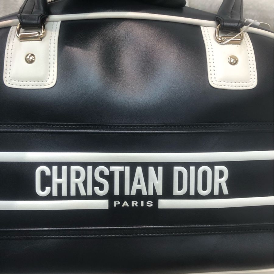 Dior 藍白色保齡袋 2Way XC548-16