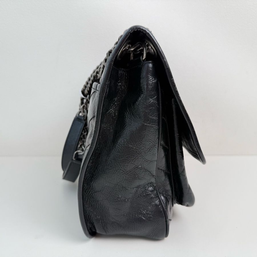 ✨聖羅蘭/Saint laurent NIKI系列手袋單肩包斜挎包 黑色 2022年 尺寸:長度28cm、高度20cm、寬度8.5cm-1
