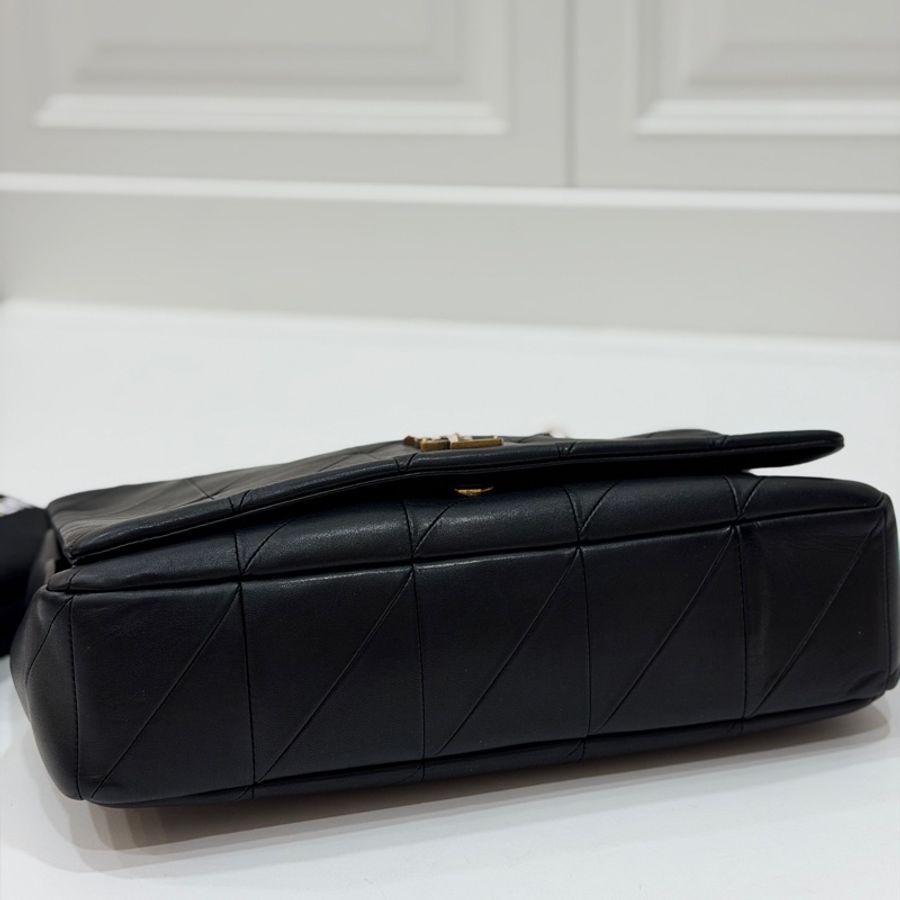 《仙闆名牌精品》Yves Saint Laurent YSL 聖羅蘭 JAMIE 黑色 斜背包 肩背包 側背包-11