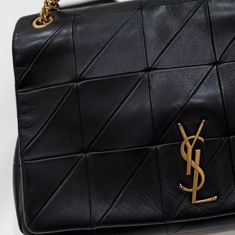 《仙闆名牌精品》Yves Saint Laurent YSL 聖羅蘭 JAMIE 黑色 斜背包 肩背包 側背包-30