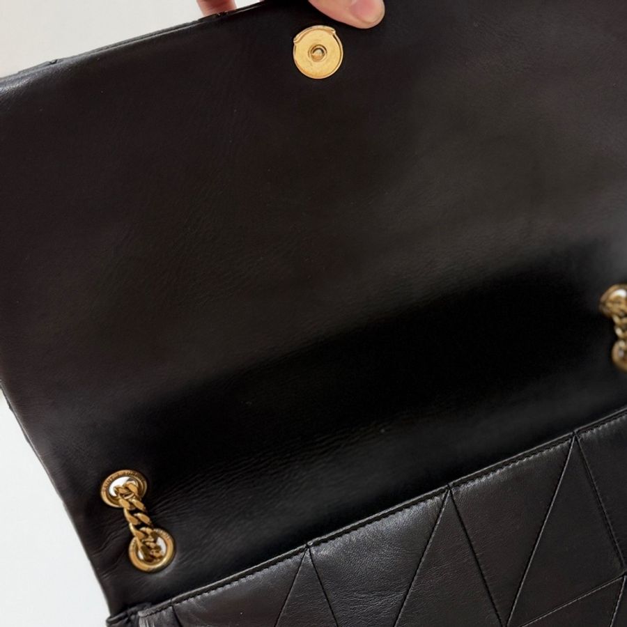 《仙闆名牌精品》Yves Saint Laurent YSL 聖羅蘭 JAMIE 黑色 斜背包 肩背包 側背包-33