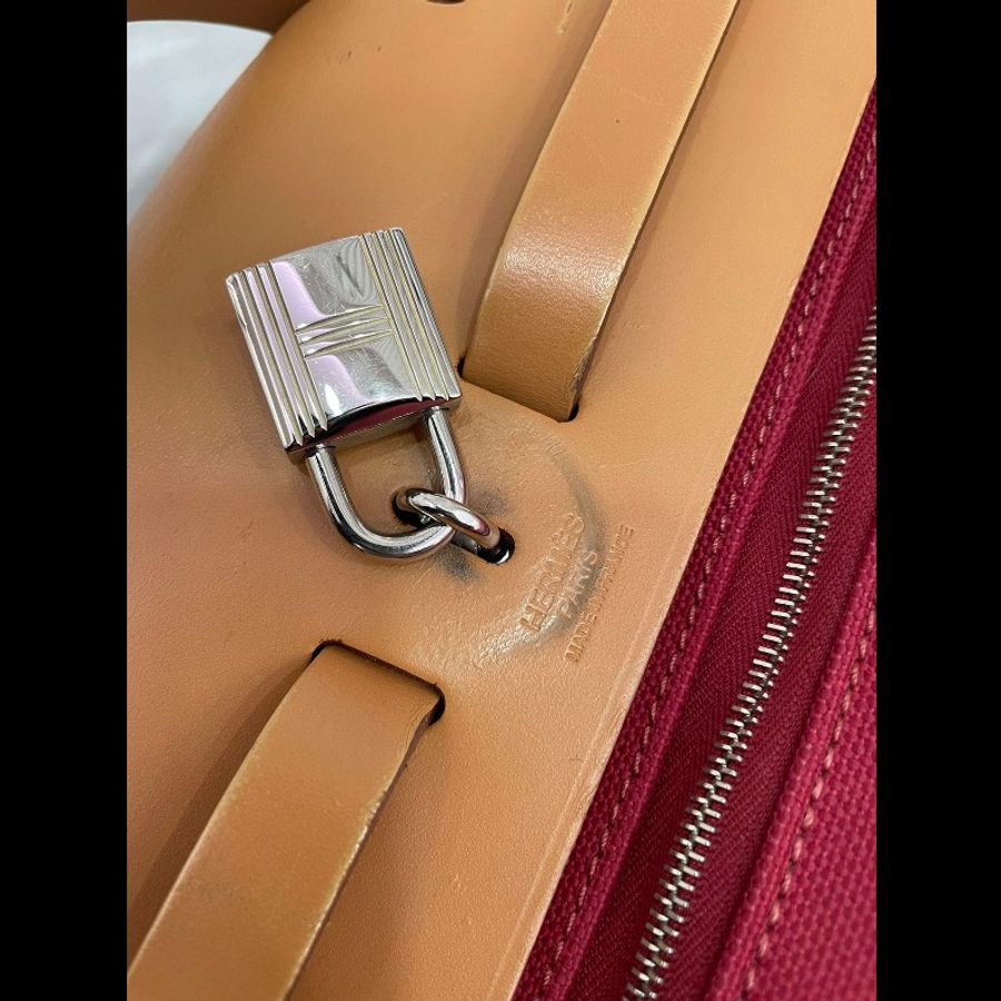 Hermes Herbag31
顏色:棕+紅-13