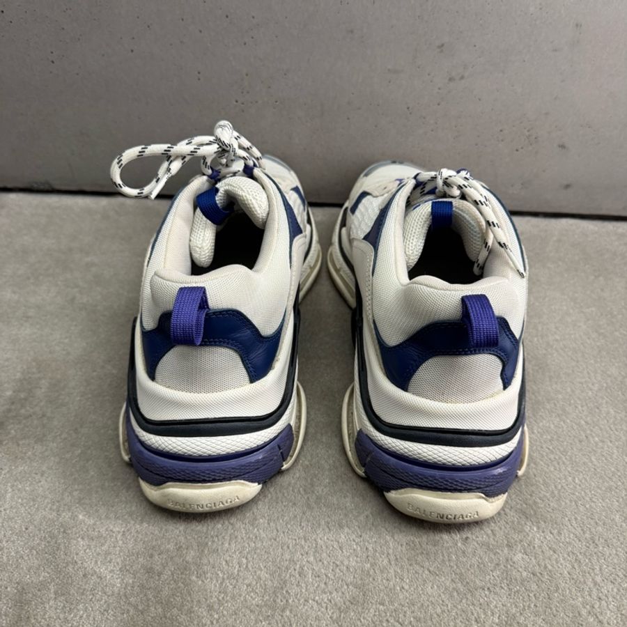 二手Balenciaga 白紫Triple S-1