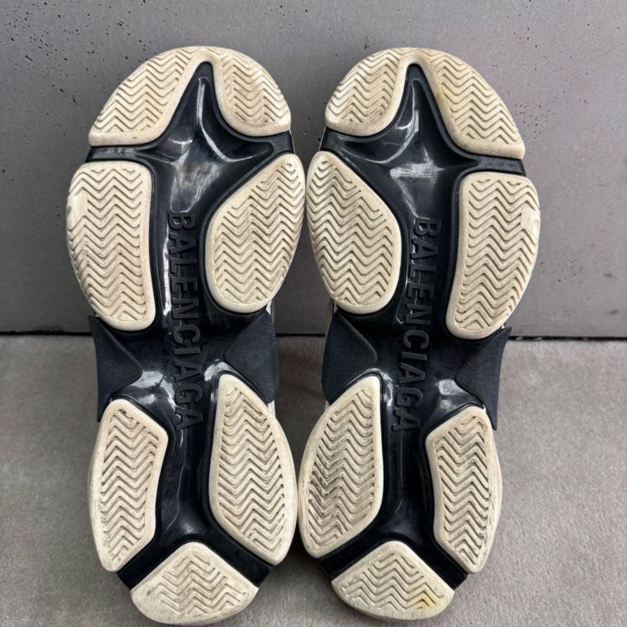 二手Balenciaga 白紫Triple S-4