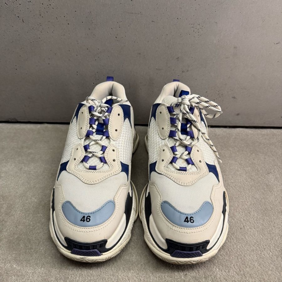 二手Balenciaga 白紫Triple S-5