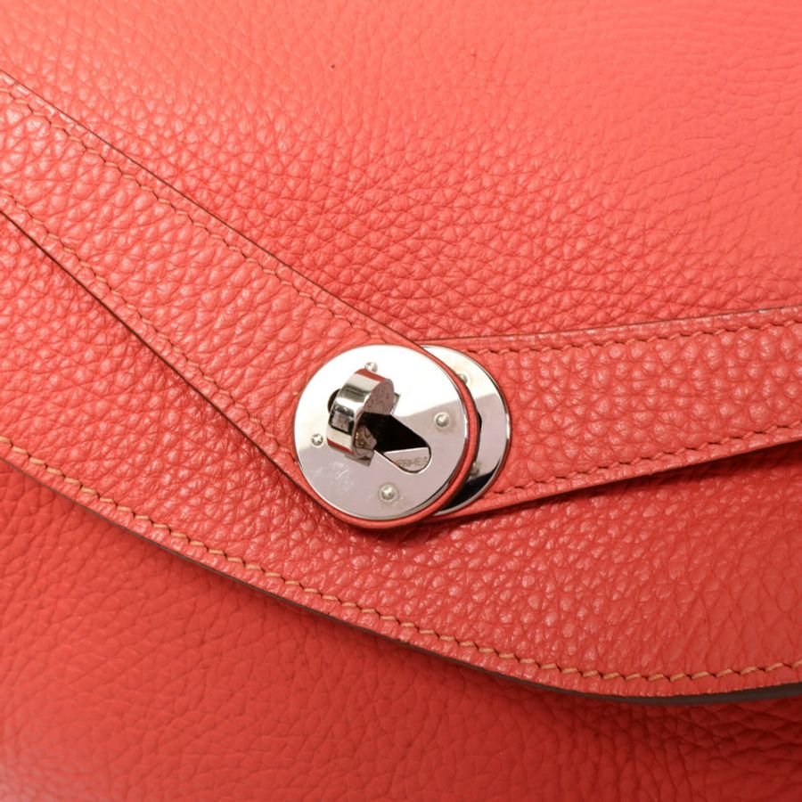 HERMES Clemence皮革Lindy 34手挽肩背兩用袋-6