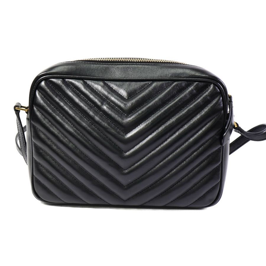YVES SAINT LAURENT 牛皮皮革Lou Camera Bag肩背袋-1
