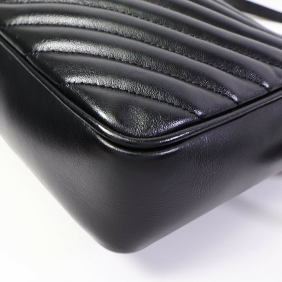 YVES SAINT LAURENT 牛皮皮革Lou Camera Bag肩背袋-11