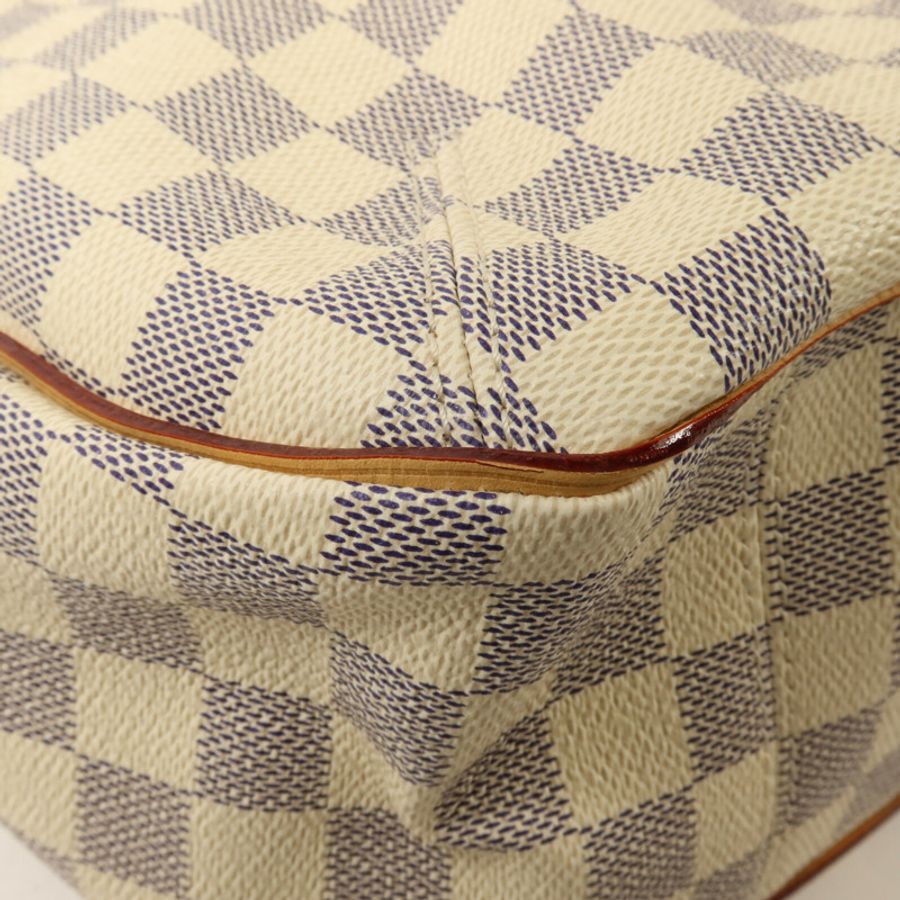 LOUIS VUITTON Damier Azur Soffi手挽肩背兩用袋-10