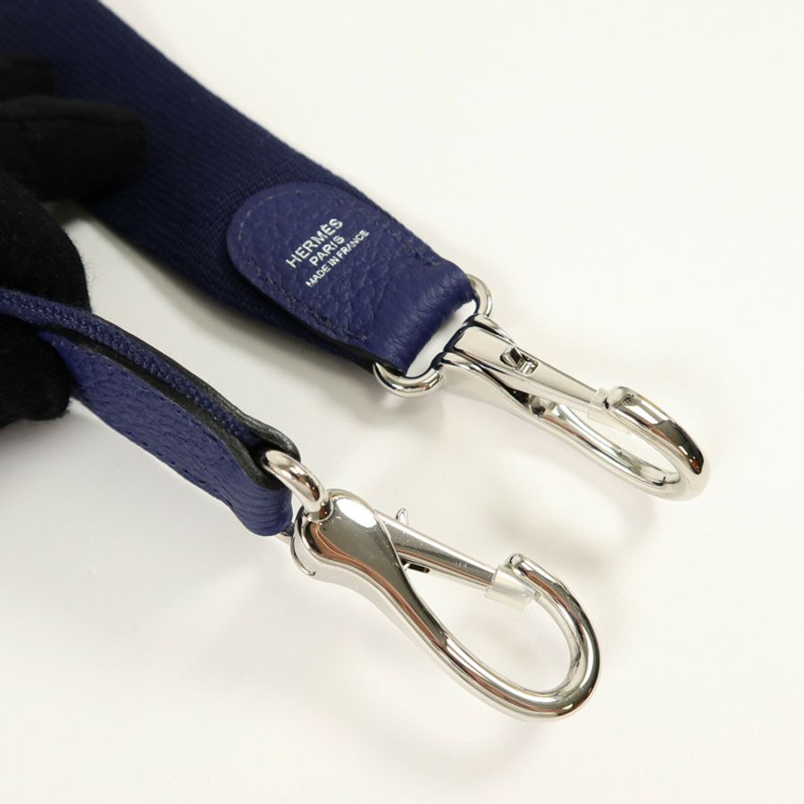 HERMES Canvas/Negonda皮革Garden Party PM Pocket手挽肩背兩用袋Multi Color-9