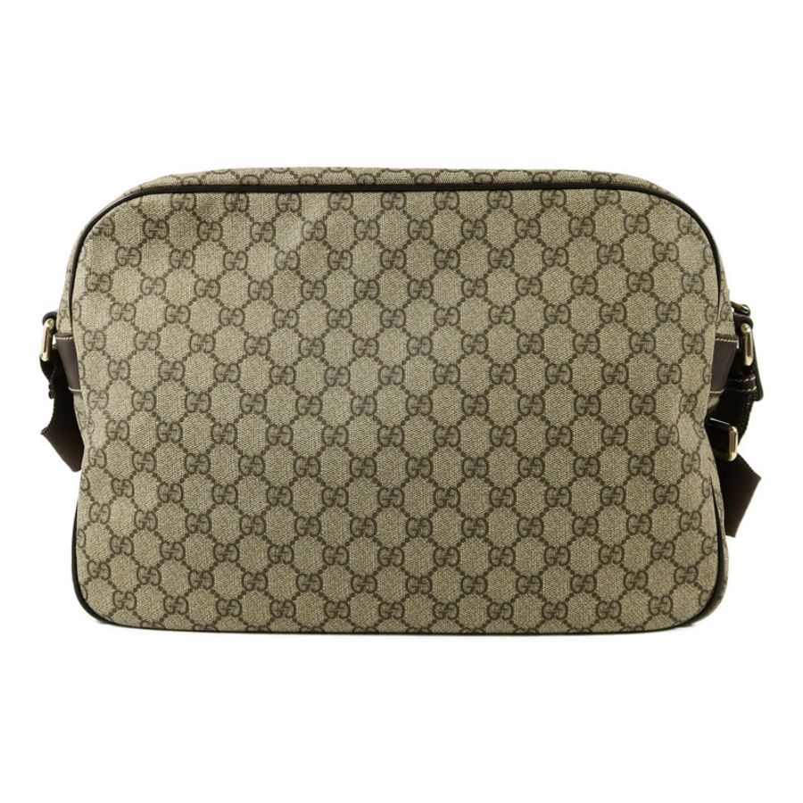 GUCCI 塗層帆布Messenger Bag肩背袋-1