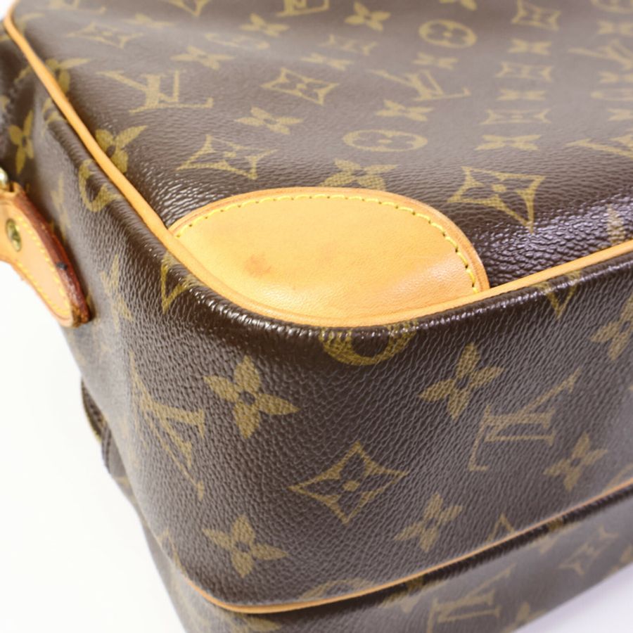 LOUIS VUITTON Monogram Nile金扣肩背袋-13