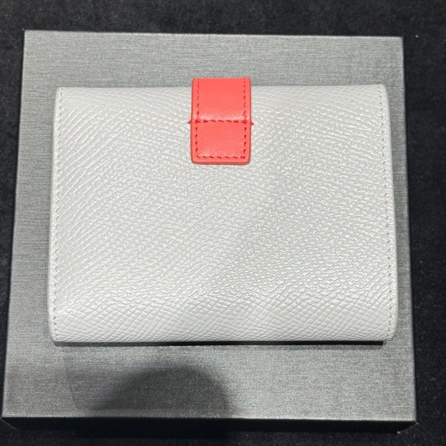 🩰 Celine 經典灰粉色短夾(✨ 全新未使用品 ✨)-6