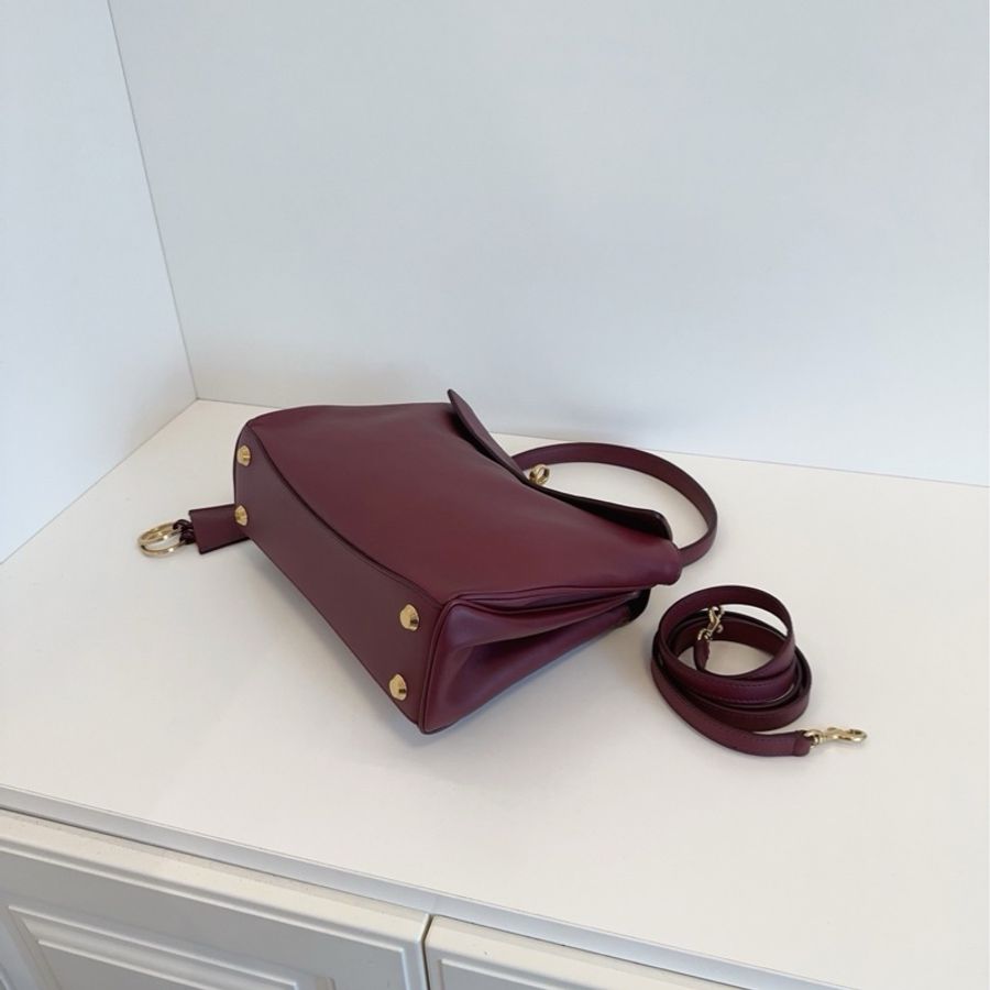 ✨Balenciaga巴黎世家|大爆款Rodeo安哥拉紅色金扣|小號|99新-6