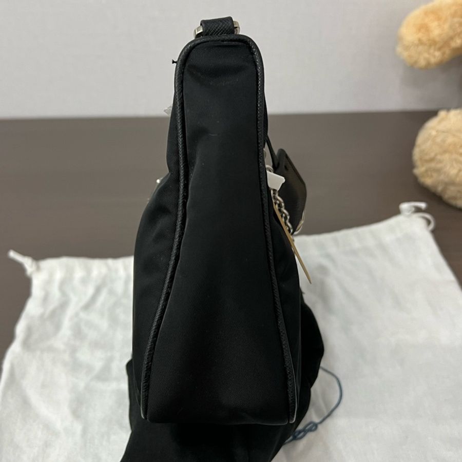 Prada/普拉達 帆布三合一鏈條包-4