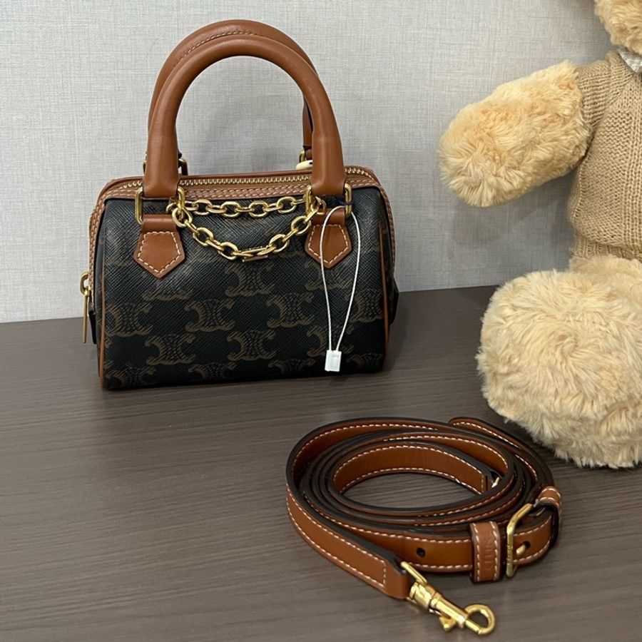 Celine/賽琳 老花mini波士頓-1