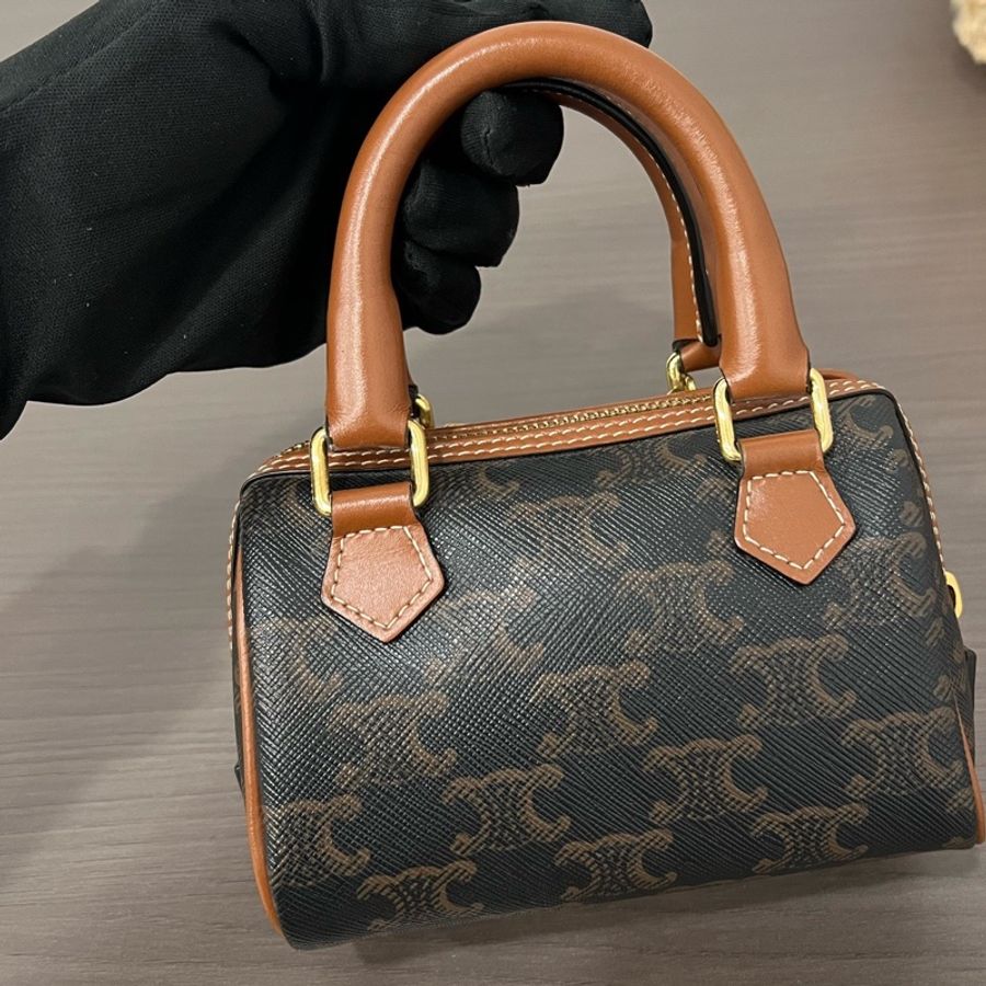 Celine/賽琳 老花mini波士頓-2
