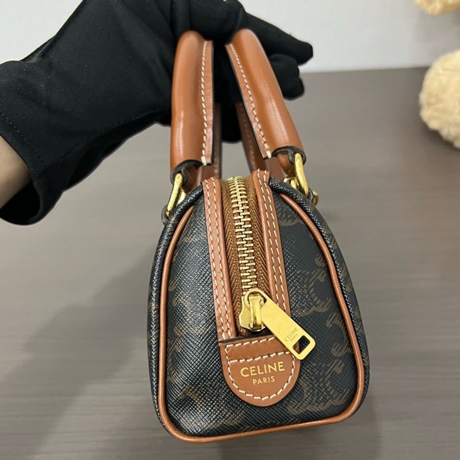 Celine/賽琳 老花mini波士頓-4