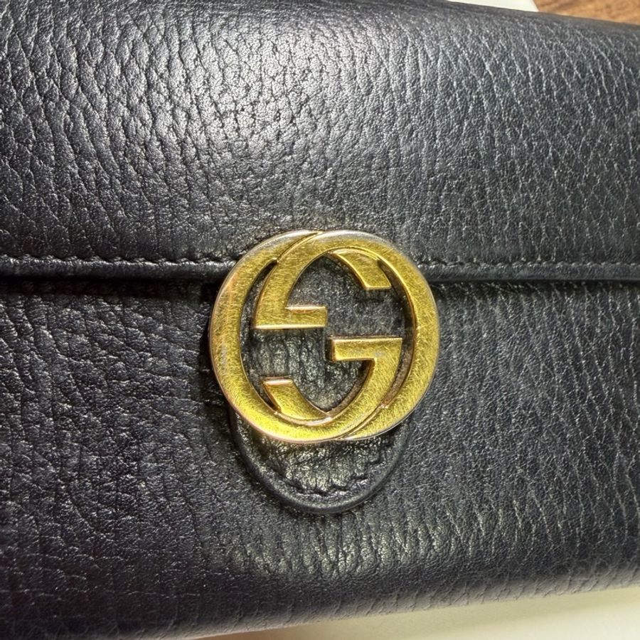 Gucci雙G扣長夾-3