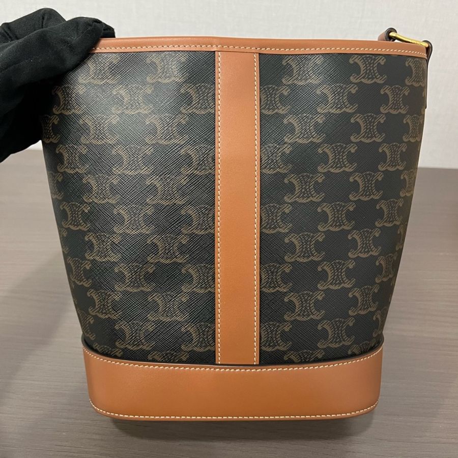 Celine/賽琳 老花小號水桶包-1